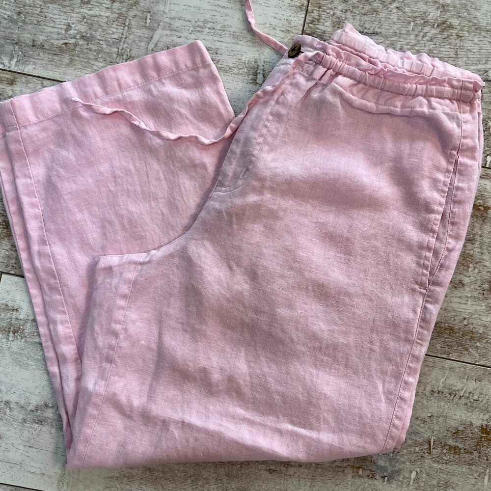 Vintage Pink Jamaica Bay Capri Pants